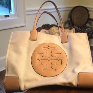 Tory Burch Ella Canvas Tote